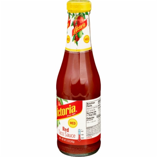 La Victoria Medium Red Taco Sauce Perspective: right
