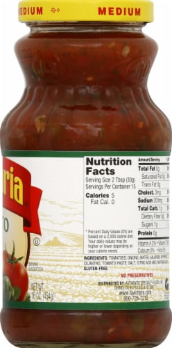 La Victoria® Medium Cilantro Salsa Perspective: right