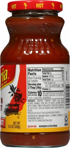 La Victoria® Thick & Chunky Hot Salsa Perspective: right