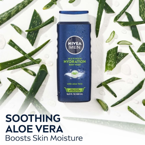 Nivea Men Maximum Hydration 3-In-1 Body Wash Perspective: right
