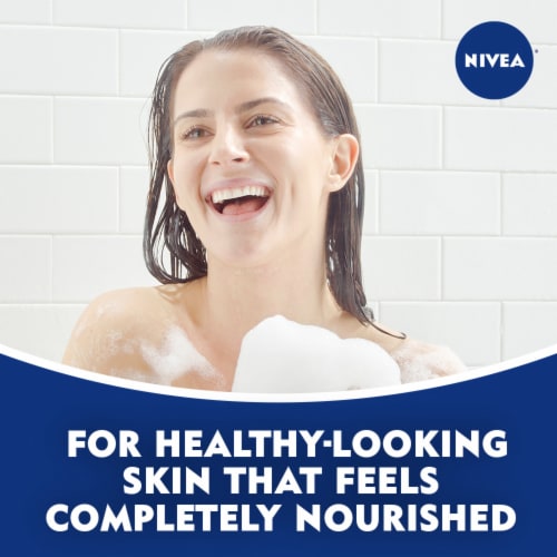 NIVEA Nourishing Botanical Blossom Body Wash with Nourishing Serum Perspective: right