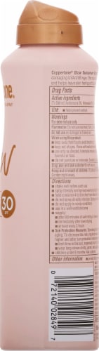 Coppertone Glow with Shimmer Lightweight Sunscreen Spray SPF 30 Perspective: right