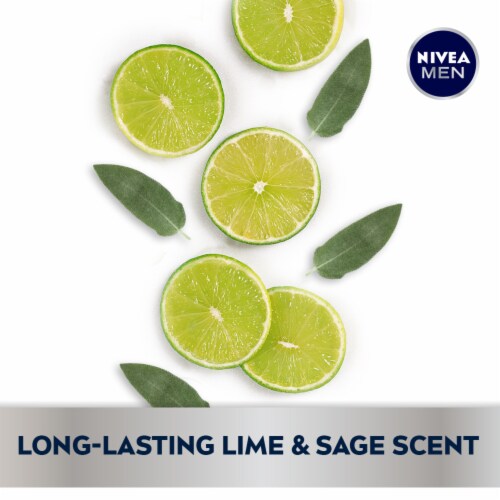 Nivea Men Lime & Sage Vitality Body Wash Perspective: right