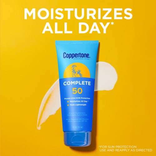 Coppertone Complete Sunscreen Lotion, Spf 50 Sunscreen Perspective: right