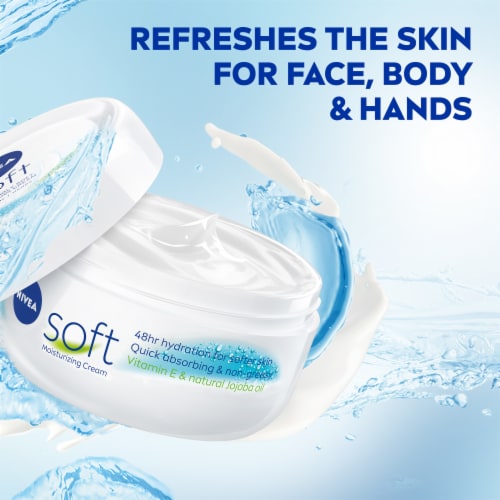 NIVEA Refreshingly Soft Moisturizing Cream Perspective: right