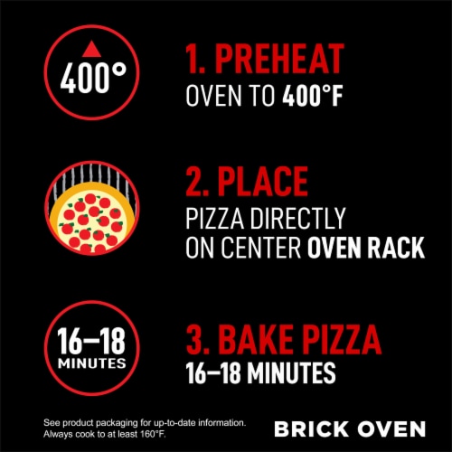 Red Baron Pepperoni & Jalapeño Brick Oven Crust Frozen Pizza Perspective: right