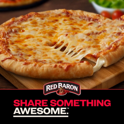 Red Baron Four Cheese Stuffed Crust Frozen Pizza Perspective: right