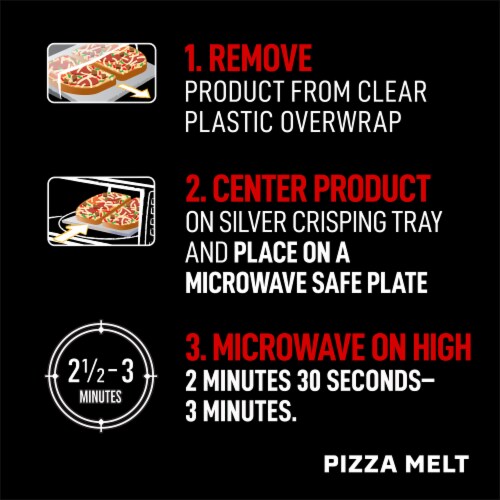Red Baron Supreme Pizza Melt Frozen Pizza Perspective: right