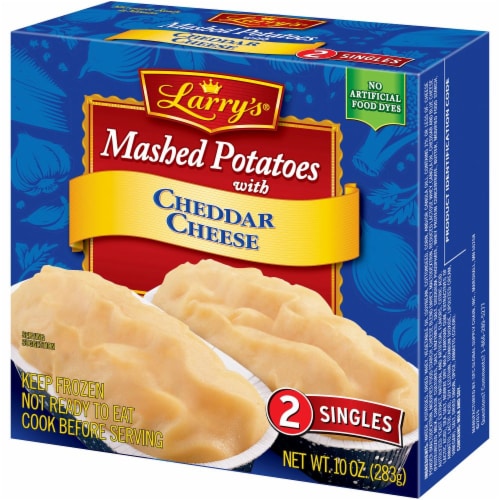 Larry's Cheddar Cheese Mashed Potatoes Perspective: right