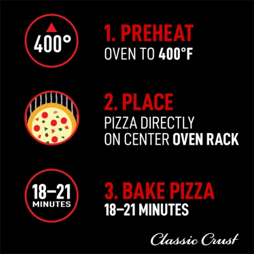 Red Baron Supreme Classic Crust Frozen Pizza Perspective: right