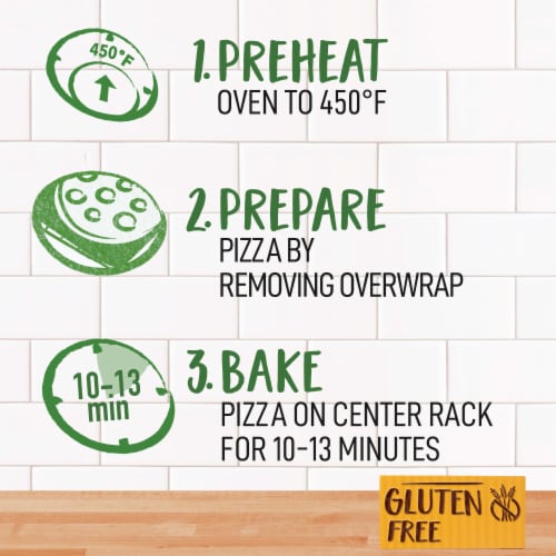 Freschetta Pepperoni Gluten Free Thin Crust Frozen Pizza Perspective: right