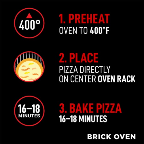 Red Baron Cheese Trio Brick Oven Frozen Pizza Perspective: right