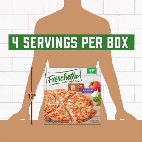 Freschetta Margherita Thin Crust Frozen Pizza Perspective: right