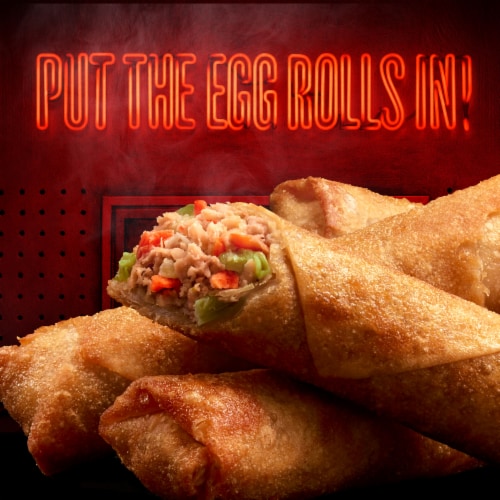 Pagoda Frozen Crunchy Crispy Pork Egg Rolls Perspective: right