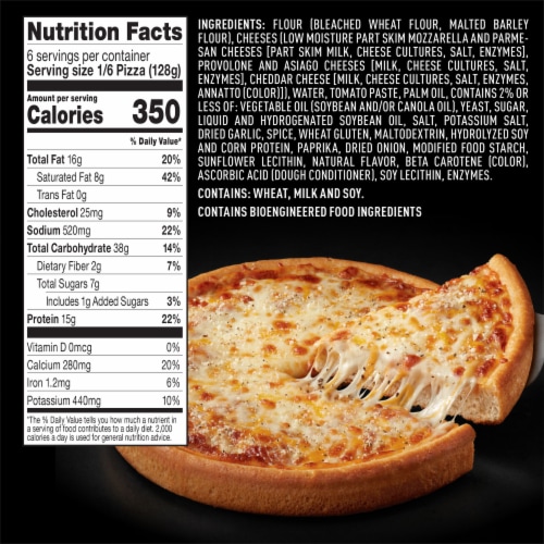 Red Baron® Fully Loaded Five Cheese Frozen Pizza Perspective: right