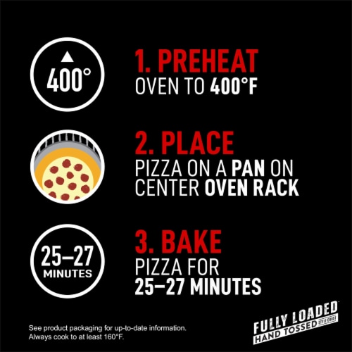 Red Baron Fully Loaded Pepperoni Hand Tossed Crust Frozen Pizza Perspective: right