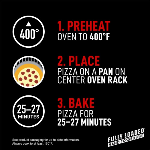 Red Baron Fully Loaded Meat Lover's Hand Tossed Crust Frozen Pizza Perspective: right