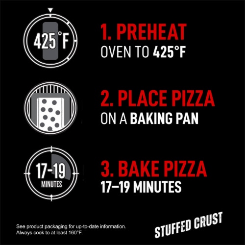 Red Baron® Stuffed Crust Pepperoni Pizza Perspective: right