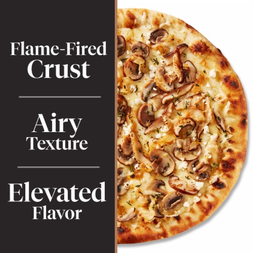 Hearth & Fire The Mushroom Flame Fired Crust Frozen Pizza Perspective: right