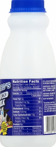Eberhard's Dairy 2% Milk Perspective: right
