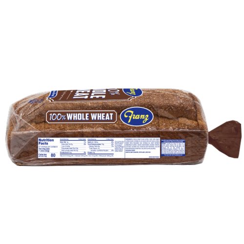 Franz 100% Whole Wheat Bread Perspective: right