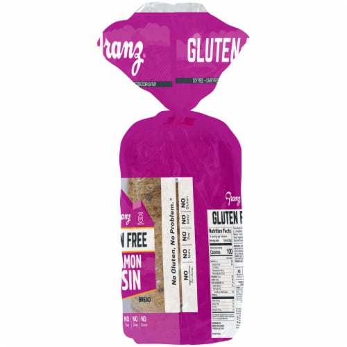 Franz Gluten Free Cinnamon Raisin Bread Perspective: right