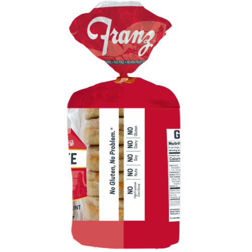 Franz® Gluten Free English Muffins Perspective: right