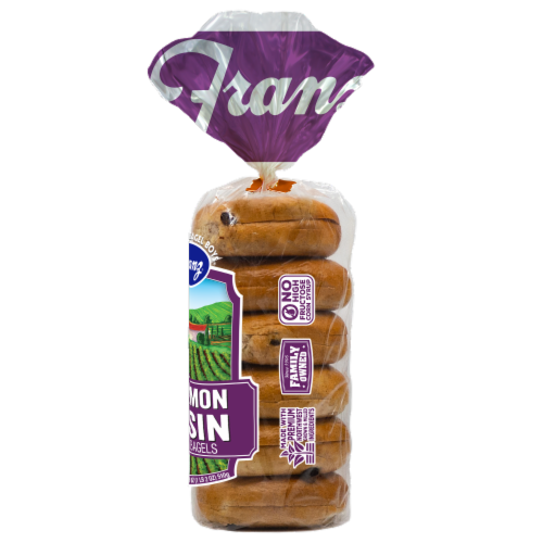 Franz® Cinnamon Raisin Premium Bagels Perspective: right
