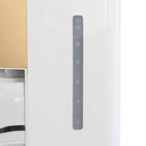 West Bend Timeless 12-Cup Coffee Maker - White Perspective: right