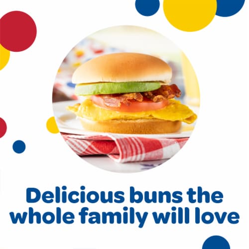 Wonder Bread Hawaiian Buns White Hawaiian Bread Hamburger Buns Perspective: right