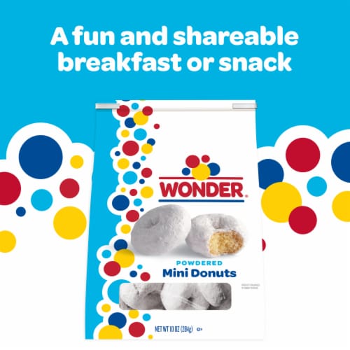 Wonder Mini Powdered Donuts Perspective: right