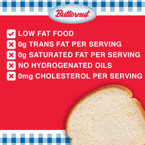 Butternut Large White Bread Sandwich Bread Perspective: right