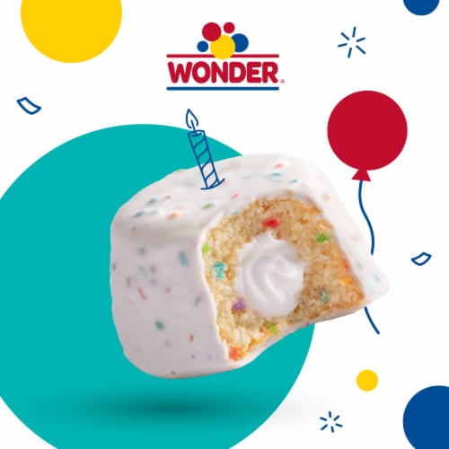 Wonder Crème Filled Confetti Cakes Perspective: right