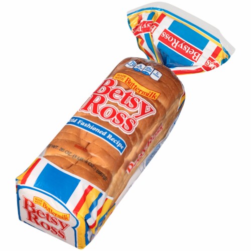 Betsy Ross Buttermilk Old Fashioned White Bread Perspective: right