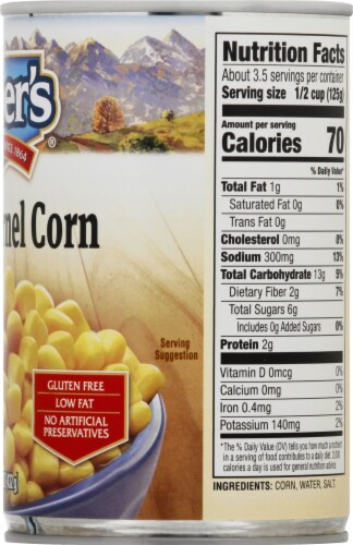 Kuner's Premium Golden Sweet Whole Kernel Corn Perspective: right