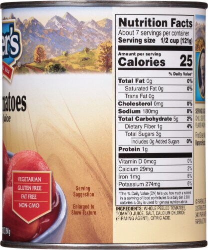 Kuner's® Whole Tomatoes Perspective: right