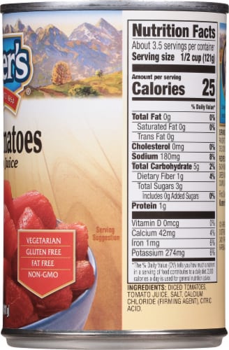 Kuner's Diced Tomatoes Perspective: right