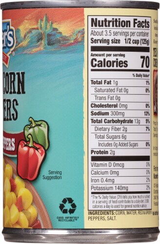 Kuner's® Southwest Sweet Corn & Peppers Perspective: right