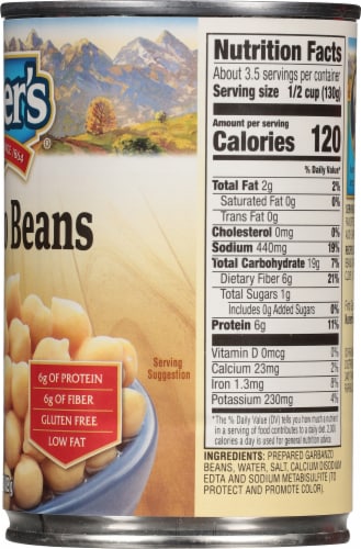 Kuner's Garbanzo Beans Perspective: right