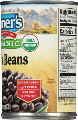 Kuner's Organic Black Beans Perspective: right