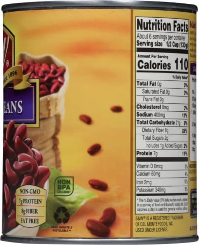 S&W Red Kidney Beans Perspective: right