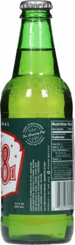 Ale-8-One The Original Soda Bottle Perspective: right
