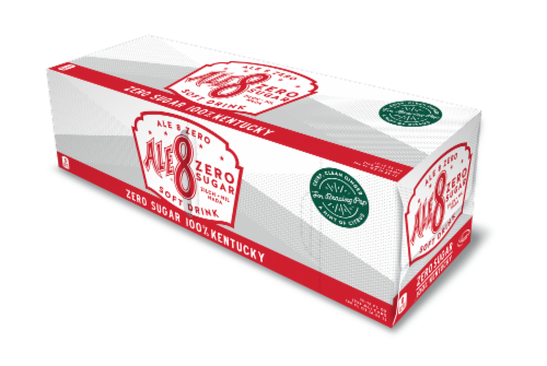 Ale-8-One® Zero Sugar Soda Cans Perspective: right