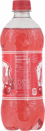 Ale-8-One Cherry Soft Drink Perspective: right