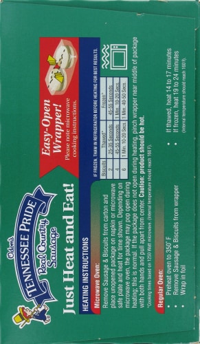 Tennessee Pride Turkey Sausage Biscuits Perspective: right