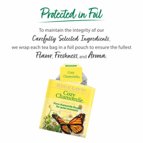 Bigelow® Cozy Chamomile® Caffeine Free Herbal Tea Bags Perspective: right