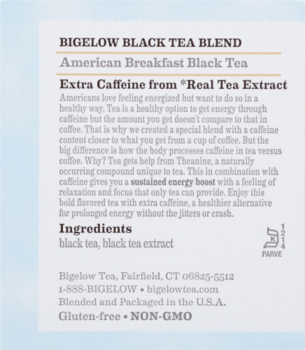 Bigelow American Breakfast Black Tea Bags Perspective: right