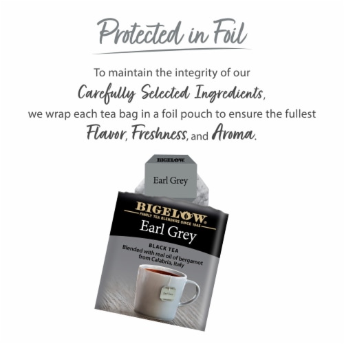 Bigelow® Earl Grey Black Tea Bags Perspective: right