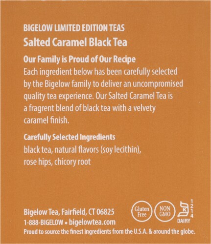 Bigelow® Salted Caramel Black Tea Perspective: right