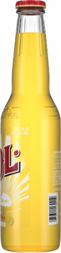 Sol Cerveza  Beer Bottle Perspective: right